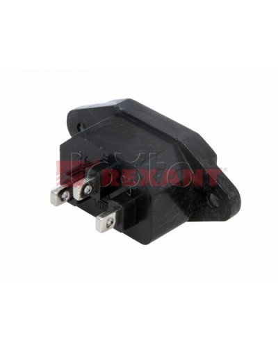 Гнездо сетевое на корпус (25шт/упак) REXANT 11-0002 в Комсомольске-на-Амуре Коннекторы Pintop.ru