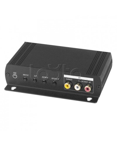 Конвертер аудио и композитного видеосигнала в VGA и HDMI-сигнал SC&T AD001HH в Комсомольске-на-Амуре Видеоусилители, Модуляторы, Делители Pintop.ru