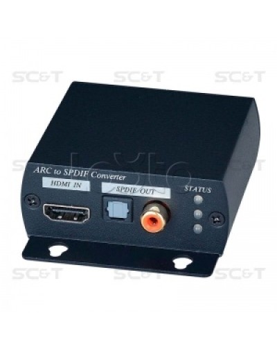 Преобразователь цифрового аудио из HDMI сигнала SC&T ARC01 в Комсомольске-на-Амуре Видеоусилители, Модуляторы, Делители Pintop.ru