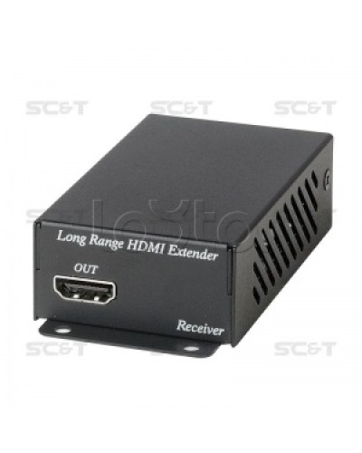 Приёмник HDMI-сигнала по одному кабелю витой пары SC&T HE02ER в Комсомольске-на-Амуре Видеоусилители, Модуляторы, Делители Pintop.ru