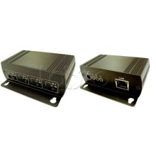 Комплект для передачи сигнала ИК управления по витой паре SC&T IE01