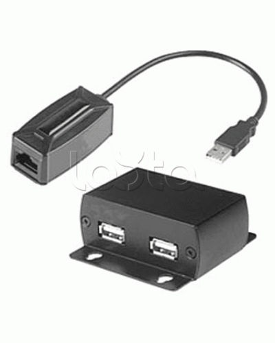 Удлинитель клавиатуры и мыши по витой паре SC&T KM03 в Комсомольске-на-Амуре Видеоусилители, Модуляторы, Делители Pintop.ru