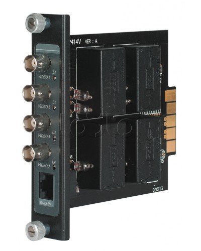 Приемник пассивный 4-х видеосигналов по витой паре, до 600 м SC&T TRP414VH в Комсомольске-на-Амуре Видеоусилители, Модуляторы, Делители Pintop.ru