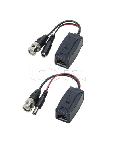 Комплект для передачи HDCVI/HDTVI/AHD видео и питания по витой паре SC&T TTP111HDP-LK в Комсомольске-на-Амуре Видеоусилители, Модуляторы, Делители Pintop.ru