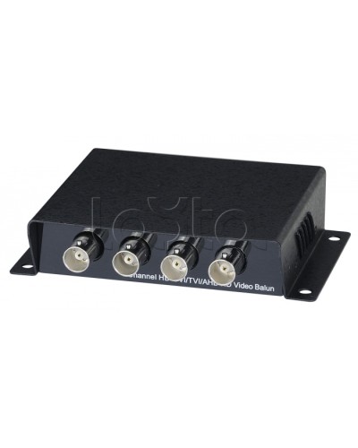 Приемопередатчик пассивный 4-канальный, HDCVI/TVI/AHD, по витой паре SC&T TTP414HD в Комсомольске-на-Амуре Видеоусилители, Модуляторы, Делители Pintop.ru