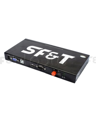 Передатчик DVI + Audio + USB + RS232 по оптоволокну SF&T SFD14A1S5T в Комсомольске-на-Амуре Видеоусилители, Модуляторы, Делители Pintop.ru