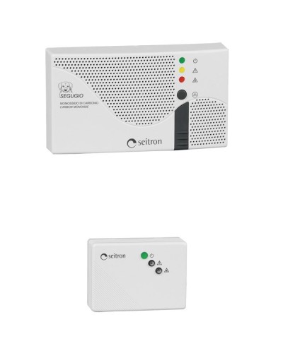 Комплект сигнализаторов на угарный и природный газ Seitron RGDCO0MP1+SGAMET в Комсомольске-на-Амуре Технологические извещатели Pintop.ru