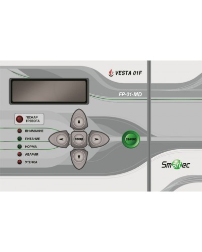 Центральный блок с ЖК дисплеем и клавиатурой Smartec FP-01-MD в Комсомольске-на-Амуре Адресная система охранно-пожарной радиоканальной сигнализации Smartec Pintop.ru