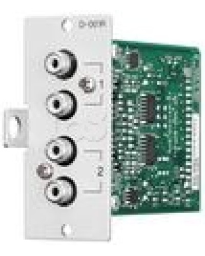 Модуль стерео входа небалансный 2-х канальный TOA D-001R в Комсомольске-на-Амуре Системы оповещения и трансляции TOA Pintop.ru