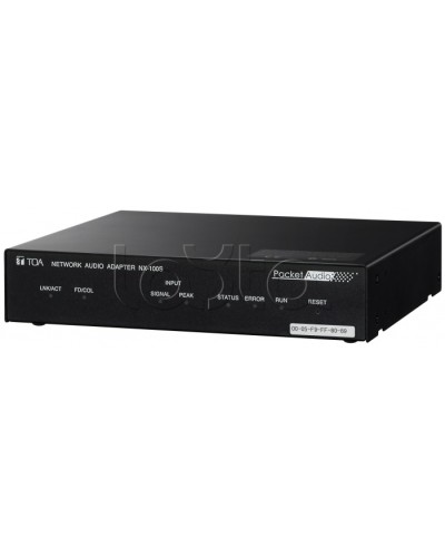 Шлюз передачи аудио, управляющих сигналов через сеть TOA NX-100S W в Комсомольске-на-Амуре Системы оповещения и трансляции TOA Pintop.ru