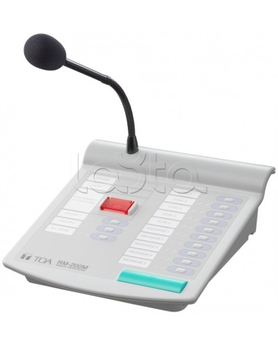 Панель микрофонная TOА RM-200M S в Комсомольске-на-Амуре Системы оповещения и трансляции TOA Pintop.ru