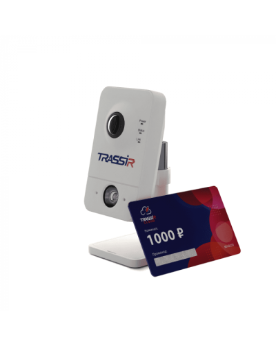 IP-видеокамера компактная DSSL TRASSIR CloudCube1 в Комсомольске-на-Амуре IP-камеры Pintop.ru