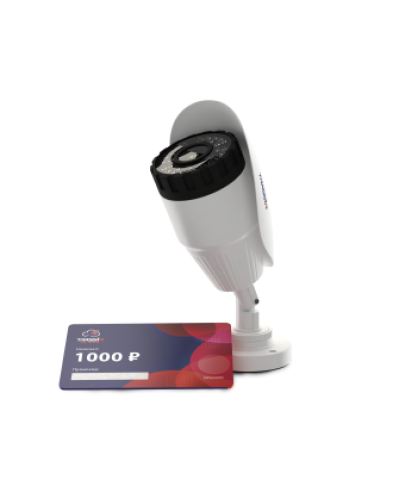 IP-камера видеонаблюдения уличная TRASSIR CloudBulletPoE в Комсомольске-на-Амуре IP-камеры Pintop.ru