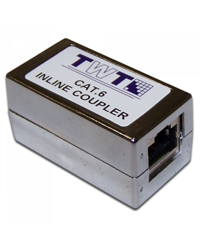 Повторитель портов RJ-45, экранированный, категории 6 TWT (TWT-CP45STP6) в Комсомольске-на-Амуре Проходные адаптеры RJ-45 и разветвители Pintop.ru