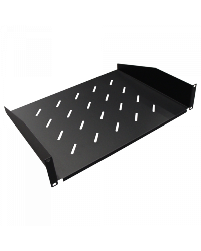 Полка фронтальная, глубина 350 мм, 1U, нагрузка - 18 кг TWT (TWT-CB-SF350-1U/18) в Комсомольске-на-Амуре Полки для шкафов и стоек Pintop.ru