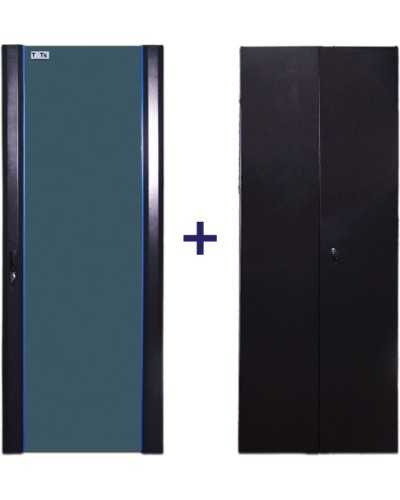 Комплект дверей 42U TWT TWT-CBB-DR42-6x-S-G1 в Комсомольске-на-Амуре Аксессуары для стоек и шкафов Pintop.ru