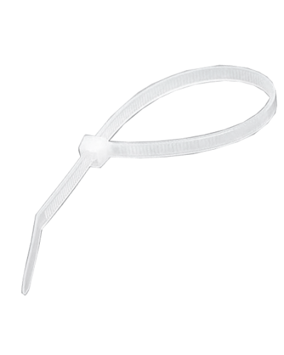 Хомут Tantos nylon 150x2,5 мм 100 шт. белый Tantos в Комсомольске-на-Амуре Стяжки-хомуты Pintop.ru