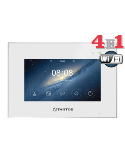 Монитор Tantos Marilyn HD Wi-Fi IPS (White) XL в Комсомольске-на-Амуре Абонентские аудиоустройства Pintop.ru