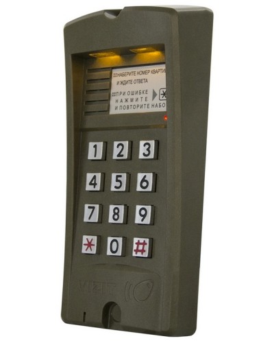 Блок вызова домофона Vizit БВД-310F в Комсомольске-на-Амуре Блоки вызова многоабонентные Pintop.ru
