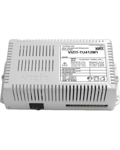 Блок управления терминала консьержа Vizit-TU412M1 в Комсомольске-на-Амуре Блоки управления многоабонентные Pintop.ru