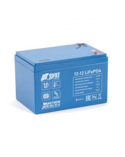 АКБ Бастион Skat i-Battery 12-12 LiFePo4 в Комсомольске-на-Амуре Электротехническое оборудование Pintop.ru