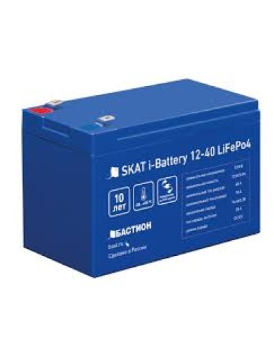 АКБ Бастион Skat i-Battery 12-40 LiFePo4 в Комсомольске-на-Амуре Электротехническое оборудование Pintop.ru