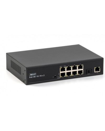 Коммутатор Бастион SKAT PoE-8E-1G-1S v.2 в Комсомольске-на-Амуре Коммутаторы Pintop.ru