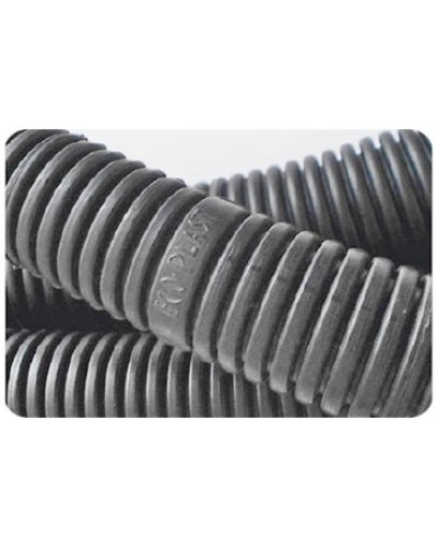 Труба гофрированная ПНД легкая диам 16 мм, с зондом Экопласт 20116-100 в Комсомольске-на-Амуре Труба гофрированная Pintop.ru