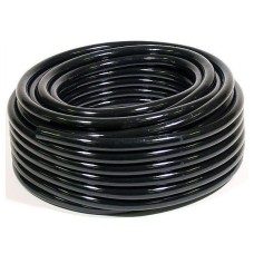 Труба гладкая ПНД диам 32 мм, цвет чёрный (100м) Экопласт 22032