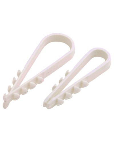 Дюбель хомут 11-18 мм (100 шт/уп) Экопласт 40418 в Комсомольске-на-Амуре Стяжки-хомуты Pintop.ru