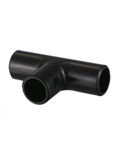 Тройник (2 част.) для труб D25мм (черный)Экопласт (41325-BL) - TI20G Тройник (2 част.) для труб D25мм, цвет чёрныйЭкопласт в Комсомольске-на-Амуре Повороты, муфты, тройники Pintop.ru