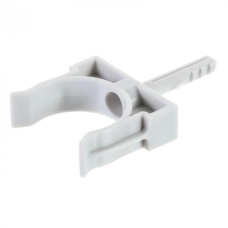 Держатель с дюбелем без шурупа D32мм (черный) Экопласт (41432BL)