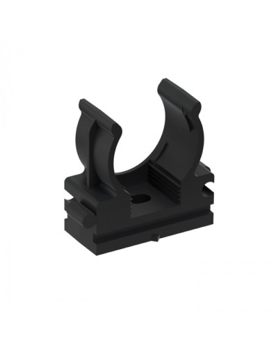CFQ20 Держатель (клипса) для труб, для монтажного пистолета D20мм, цвет чёрный (50шт) Экопласт (41520BL) в Комсомольске-на-Амуре Держатели, клипсы, скобы Pintop.ru