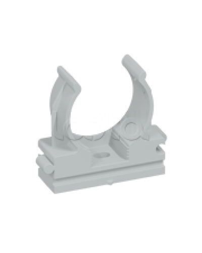 CFQ32 Держатель (клипса) для труб, для монтажного пистолета D32мм, цвет чёрный (1уп=50шт) Экопласт (41532BL) в Комсомольске-на-Амуре Держатели, клипсы, скобы Pintop.ru