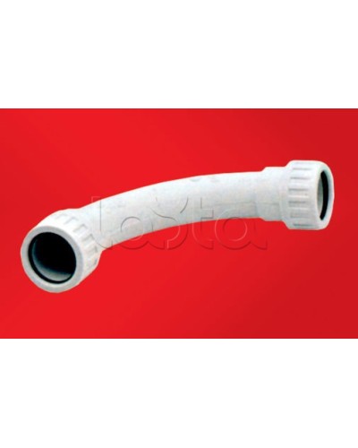 Поворот на 90 труба-труба Экопласт 41920HF в Комсомольске-на-Амуре Аксессуары для труб (ОКЛ) Экопласт Pintop.ru