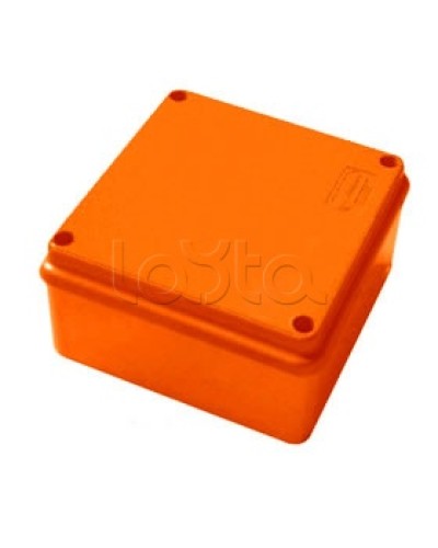 Коробка огнестойкая 100х100х55, 5P, (0,15-2,5мм2), без галогена Экопласт 42057HF в Комсомольске-на-Амуре Коробки (ОКЛ) Экопласт Pintop.ru