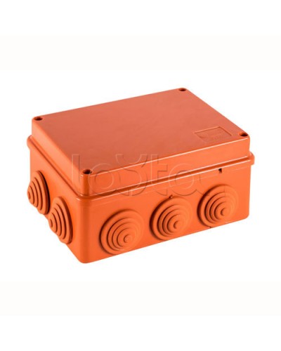 JBS150 Коробка огн. E110, о/п 150х110х70мм, без галогена, 10 вых., IP55, 5P, (0,15-2,5 мм2), цвет оранж. Экопласт (43099HF) в Комсомольске-на-Амуре Коробки (ОКЛ) Экопласт Pintop.ru