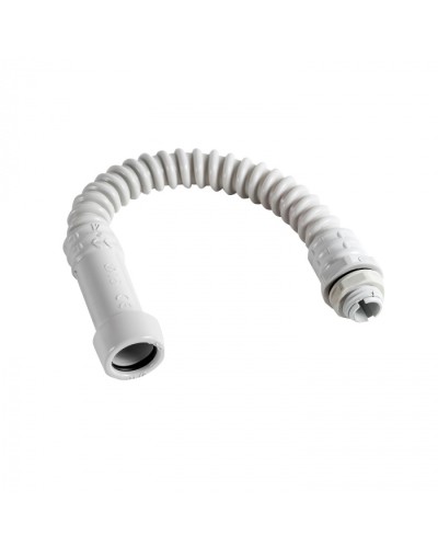 CXS16 Гибкий поворот «труба-коробка» D16мм (1уп = 20шт) Экопласт (43316-20) в Комсомольске-на-Амуре Повороты, муфты, тройники Pintop.ru