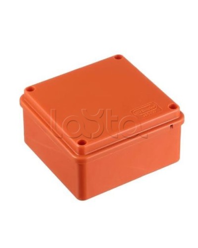 Коробка распределительная без сальников о/п 100х100х55, 6 вых., без галогена Экопласт 44057HF в Комсомольске-на-Амуре Распределительные коробки Pintop.ru