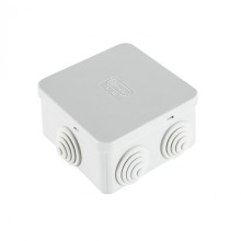 Коробка распределительная о/п, для монтажного пистолета 85х85х50, без галогена, 6 вых, IP44 (44066HF)