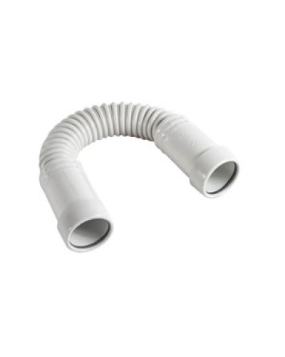 ТТ20 Поворот гибкий гофрированный труба-труба D20 мм (1уп=20шт) Экопласт (44320-20) в Комсомольске-на-Амуре Повороты, муфты, тройники Pintop.ru