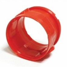 Корпус коробки для заливки в бетон D70х50 мм (красный) Экопласт 44601