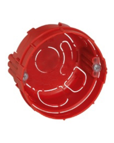 Коробка уст. для твер. стен D=65x40мм Экопласт 44660HF в Комсомольске-на-Амуре Распределительные коробки Pintop.ru