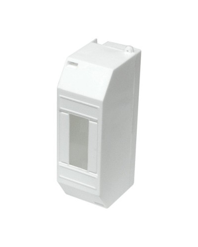 Щиток наружный для автоматических выключателей под 1-2 модуля (белый) Экопласт 44917 в Комсомольске-на-Амуре Боксы для автоматов Pintop.ru