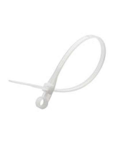 Хомут кабельный 3,5x110 мм с монтажным отверстием Экопласт 45109 в Комсомольске-на-Амуре Стяжки-хомуты Pintop.ru