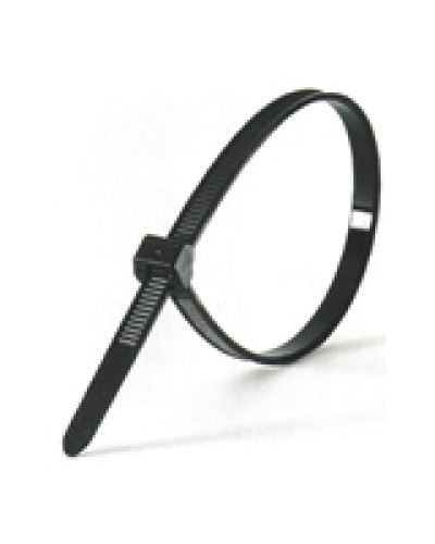 Хомут кабельный 2,5x200 мм, черный (100 шт/уп) Экопласт 45200BL в Комсомольске-на-Амуре Стяжки-хомуты Pintop.ru