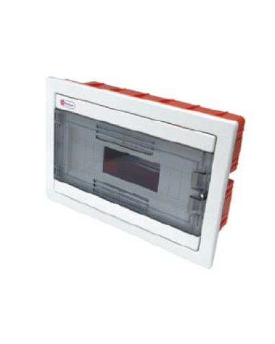 Щиток скрытой установки, 12 модулей, IP40 Экопласт 46012 в Комсомольске-на-Амуре Боксы для автоматов Pintop.ru