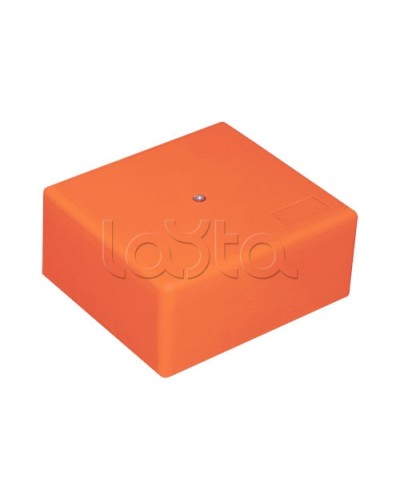 Коробка огн. с глад. стенками,без галогена, IP41, 12P, (1,5-2,5 мм2) (оранж) ОКЛ Экопласт (46081HF) в Комсомольске-на-Амуре Распределительные коробки Pintop.ru