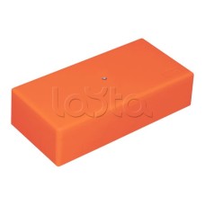 Коробка огн. с глад. стенками,без галогена, IP41, 6P, (1,5-4мм2) (оранж) ОКЛ Экопласт (46103HF)