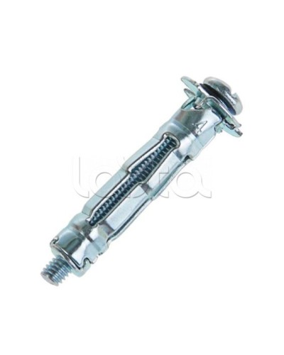 Дюбель металлический Молли с винтом 4x6x38 (250шт) Экопласт (47235) в Комсомольске-на-Амуре Крепеж: Дюбели, шурупы, саморезы Pintop.ru